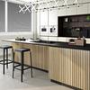PVC Wood Slat Wallpaper Removable Peel Wallpaper Self Adhesives Wall Sticker For Kitchen Countertop Cabinet Home Decor