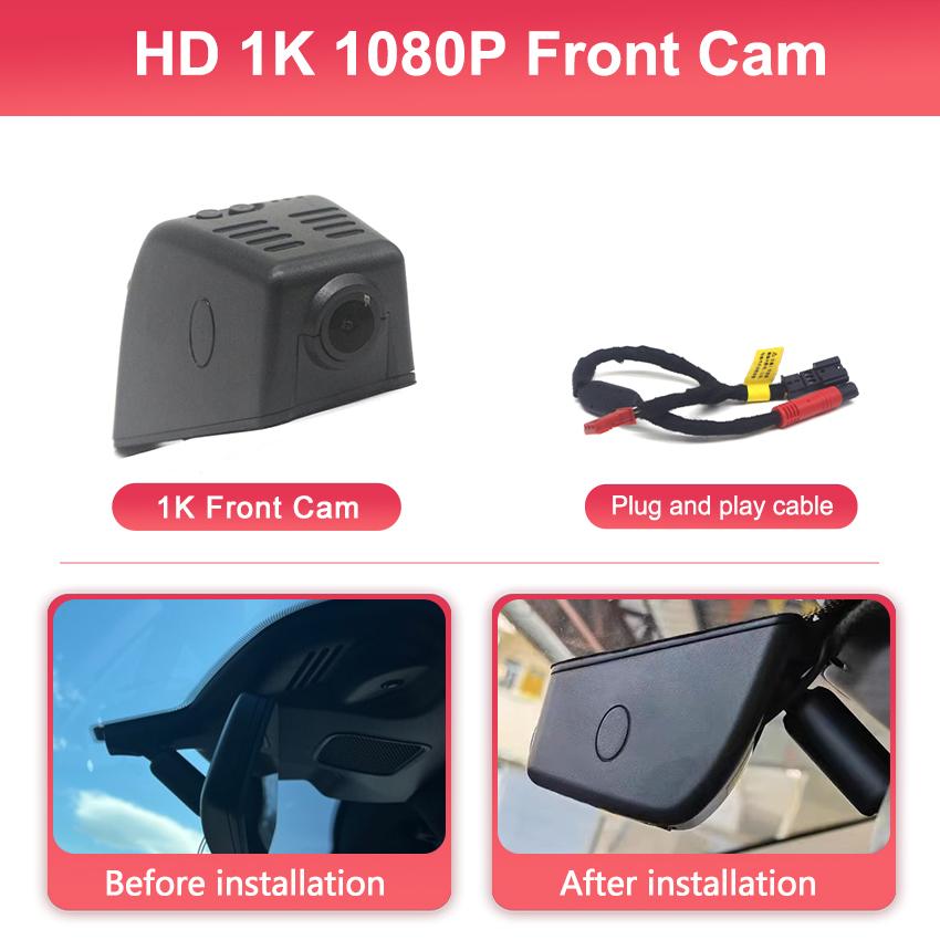 

Car Video Recorder Night Vision UHD 4K 2160P DVR Dash Cam for Ford Explorer Maverick Expedition Escape Kuga U502 U625 U553 P758 No TF card