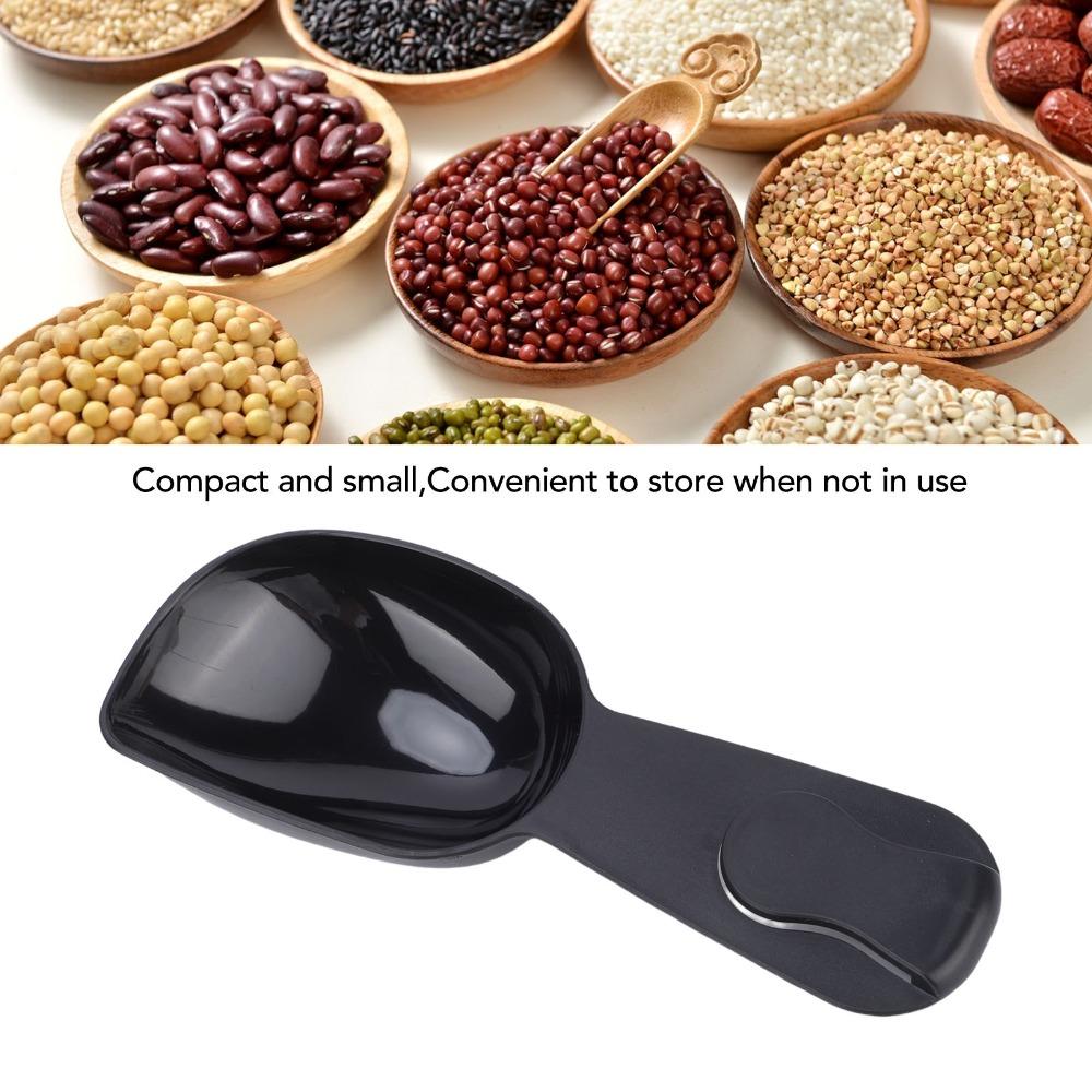 2pcs Set Plastic Coffee Scoop Multifunctional Tablespoon Scoop Coffee Measuring Spoon Espresso