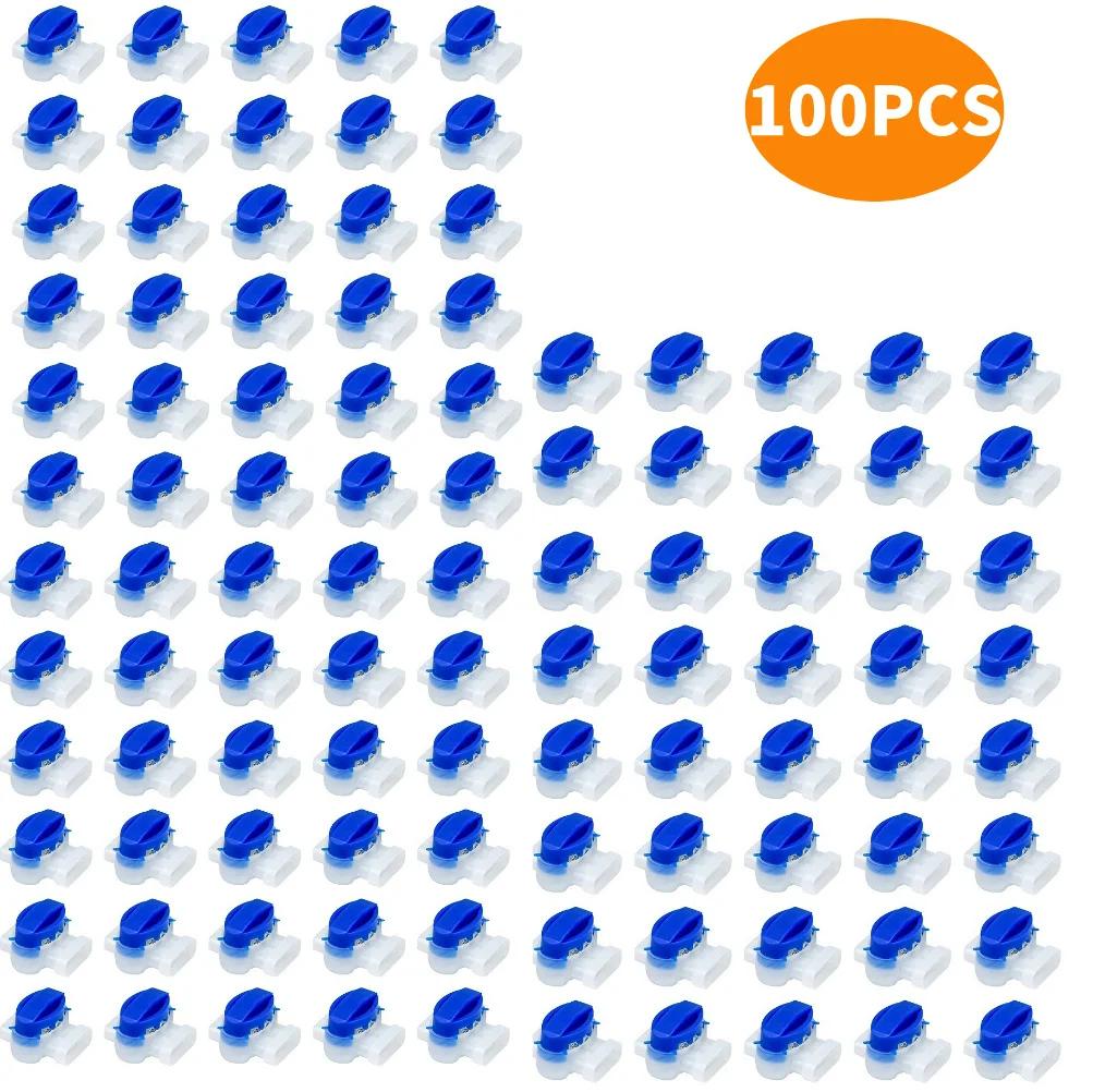 for Gardena/Husqvarna/Worx/Robomow Lawnmower Electric Cable Connectors Waterproof Connecting Clips for Robotic Lawnmower Pack