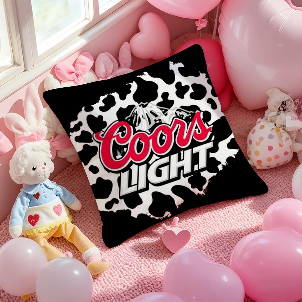 C-Coors Classic Cushion Cover Pattern Printed Pillowcase for Living Room Sofa Cushion Cover & Bedroom Decor