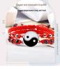 Yin Yang Tai Chi Couple Bracelet Set: Handwoven Chinese Style Beaded Bracelets for Women