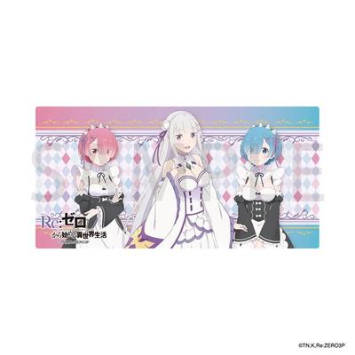 [Re:ZERO -Starting Life In Another World-] 3rd Season Desk Mat Emilia & Ram & Rem