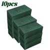 10/1x Green Floral Foam Blocks for Fresh Artificial Flowers Dry Wet Floral Rectangle Foam Block Flower Mud Wedding Party Decor