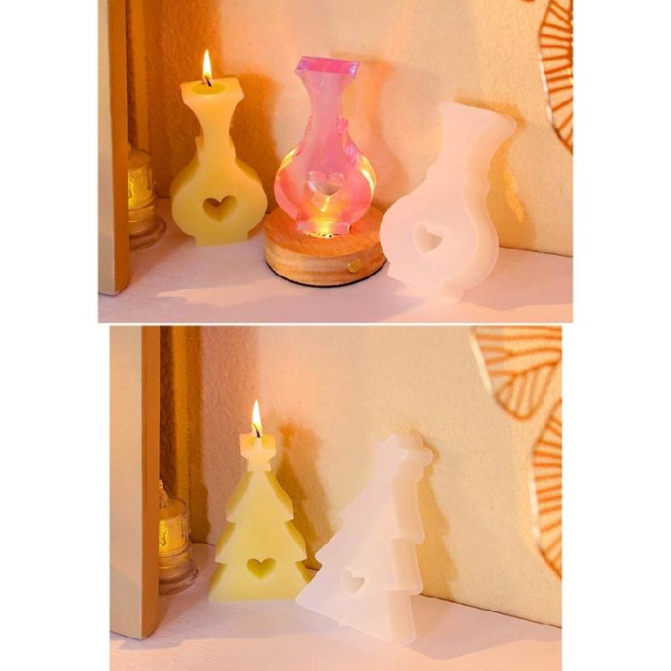Bear Rabbit Candle Molds for DIY Candle Valentines Christmas Gift