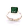 Emerald Gemstone 925 Sterling Silver Handmade Women Ring Jewelry