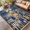 Chelsea FC Print Rug, Washable Floor Carpet, For Entryway Dorm Laundry Room Office Study, Home Decor Birthday Christmas Gift