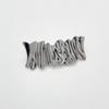 High-Quality Pleated Alloy Geometric Hair Clip - Irregular Shape Hair Accessory