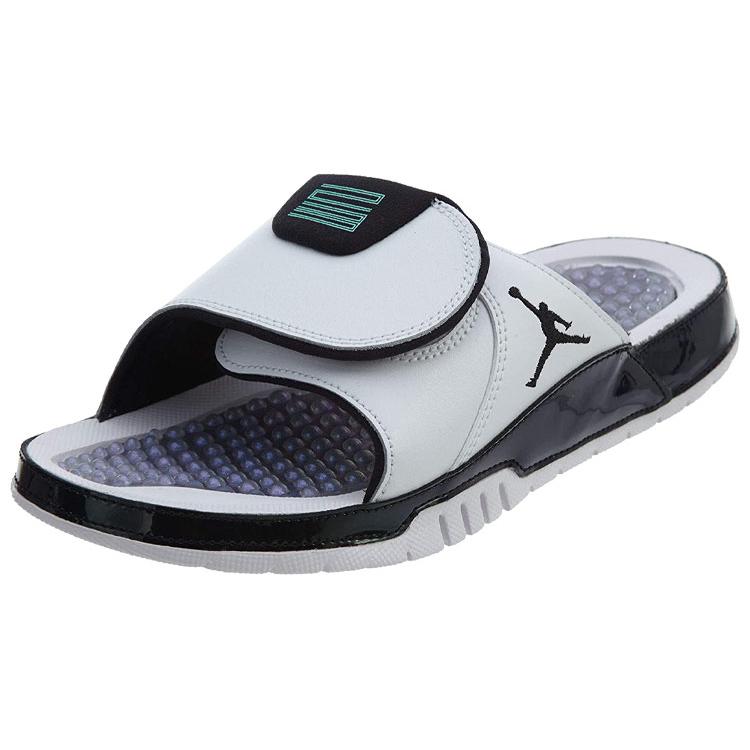 Jordan Hydro11 Chameleon Abrasion Resistant Slide Slippers Men's Black White Aa1336-117