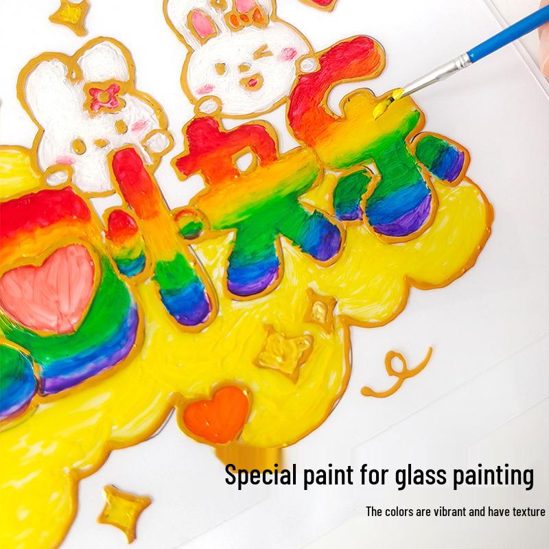 Acrylglas DIY Malset mit Fotorahmen – Kreatives Geburtstagsgeschenk für Kinder