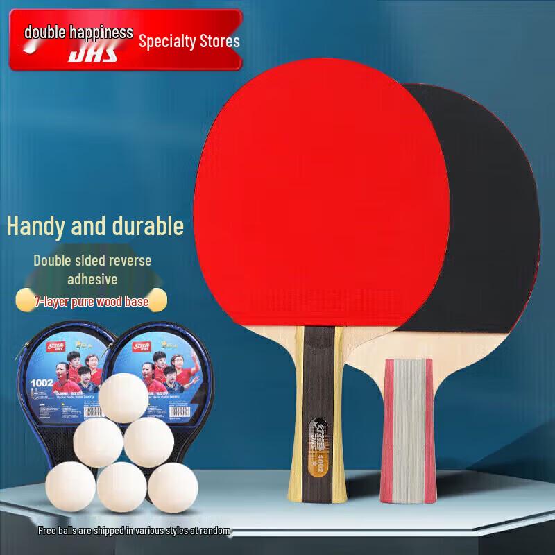 DHS 1-Star Table Tennis Racket Set