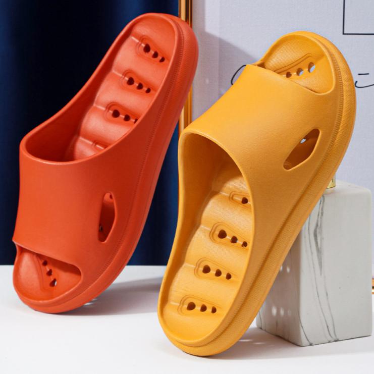 Σπίτι Ανδρικές και Γυναικείες Αντιολισθητικές Παντόφλες Μπάνιου Καλοκαίρι Εσωτερικού Χώρου Μπάνιο Αποστράγγισης Eva Ανθεκτικές στη Φθορά Παντόφλες