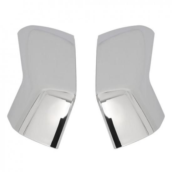For 19-24  Chevy Silverado GMC Sierra 1500 Chrome Top Half Mirror Cover Caps