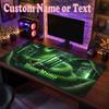Tappetino per Mouse Personalizzato con Nome Testo Monster Energy, Tappetino Grande per Scrivania, Regalo Personalizzato per Ufficio di Casa