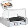 Roller Grill with Glass Roller Grill with 11T Teflon Rollers