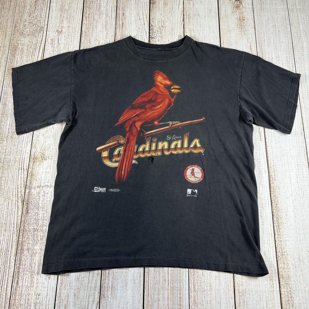 Vintage 1992 Salem Sportswear St. Louis Cardinals Single Stitch Shirt Mens L Unisex T-Shirt XL