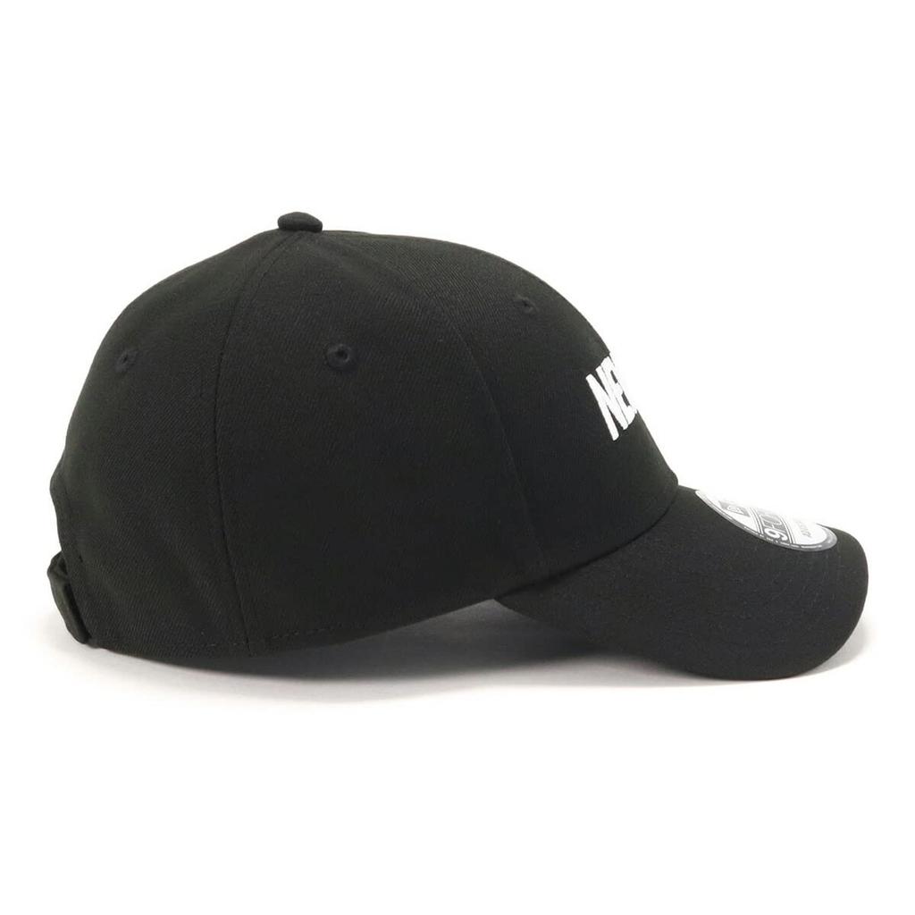 [New Era] Cap 9FORTY Wordmark Logo Black