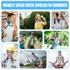 Xiaomi Summer Instant Cooling Neck Collar Flexible Ice Pack Neck Cooling Sleeve Reusable Heat Relief Neck Cooler For Hiking Cycling