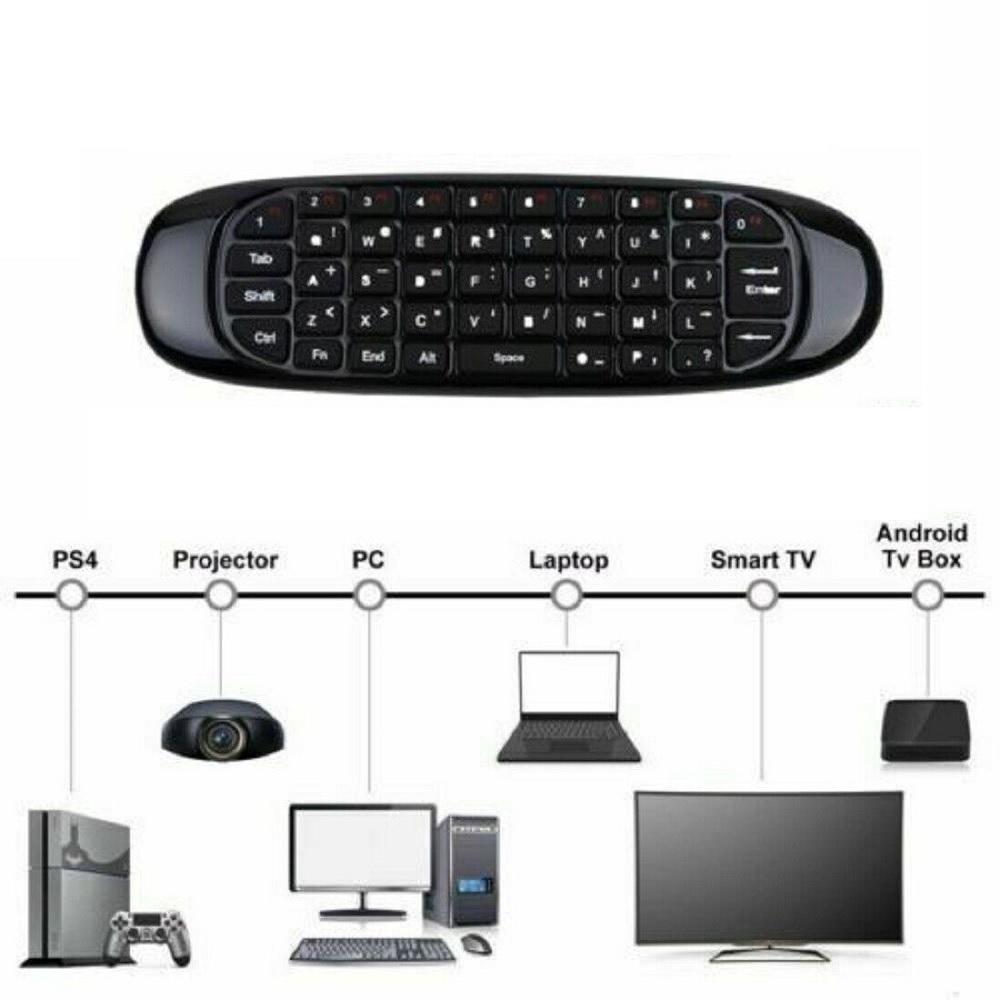 2.4GHz Voice Control Remote Control USB Charge For Windows/Mac OS/Linux/ Android