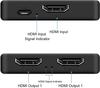 4K HDMI Splitter 1x2 1x4 HDMI Switch 1 In 2 Out Video Distributor Splitter 1080P Dual Display for TV PC Laptop Monitor Projector