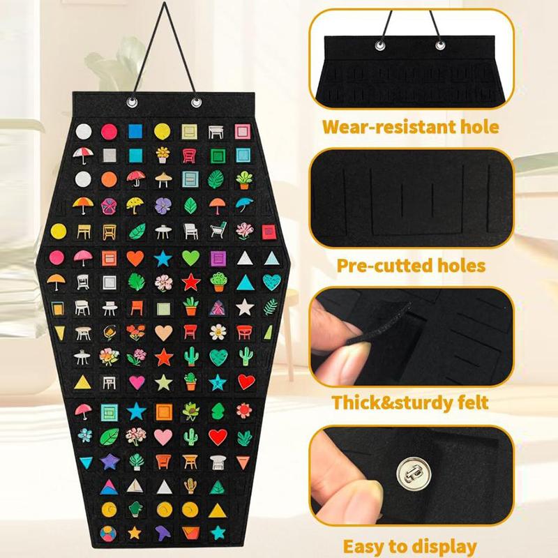 

New Wall Mounted Jewelry Bag Jewelry Display Felt Earrings Storage Bag Necklace Ring Jewelry Organizer Packaging onesize