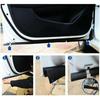 Riloer Universal 16,4 Pés(5 metros) Protetores de Borracha Preta para Bordas de Porta de Carro, Acabamento de Borda Tipo P, Protetor de Entrada de Porta Automotivo, Protetor de Borda de Porta de Carro
