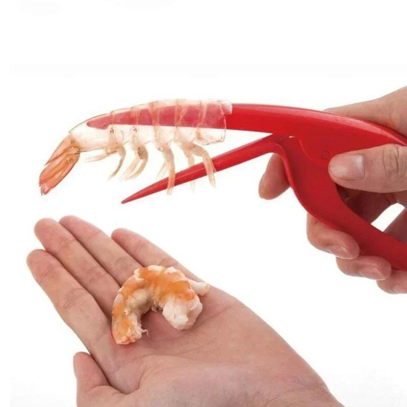 

New Shrimp Peeler Kitchen Tools Shrimp Fishing Knife Lobster Sheller Kitchen Seafood Tools Stainless Steel Accessories