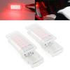 For VW Golf MK5 MK6 Plus Jetta Passat CC EOS Scirocco For SKODA Superb Fabia Car Footwell Light Lamp Red LED Lights