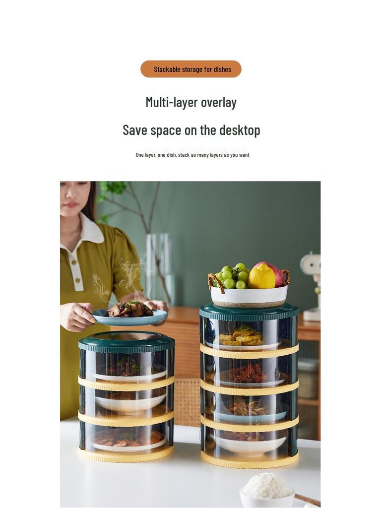 Insulated Multi-layer Foldable Food Cover for Dustproof and Winter Storage
