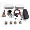Conjunto de Captadores Humbucker HH Active alljita Estilo 81/85 Branco Fosco para Guitarra Elétrica Fender Strat USJP 4 Pot