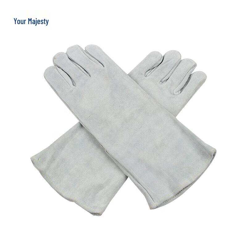 Сварочные перчатки Junyu 7231 из прочной коровьей кожи One Size