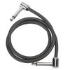 Gitarren Patchkabel Metall Rechtwinklig Gitarren Effektpedal Verbindungskabel zum Spielen