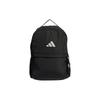 Logo Zipper Backpack Recycled Polyester Unisex Backpack Black Linen-Green IP2254