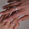 Another Layer Double Loop Ring (silver925)(2color)
