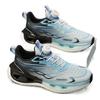 Summer men's shoes running new shock absorption rotating teen button sneakers popcorn sports running shoes