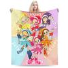 Magical doReMi Girl Cartoon Blanket Lightweight Thin Fleece Comfortable Gift Throw Blanket Rug Piece
