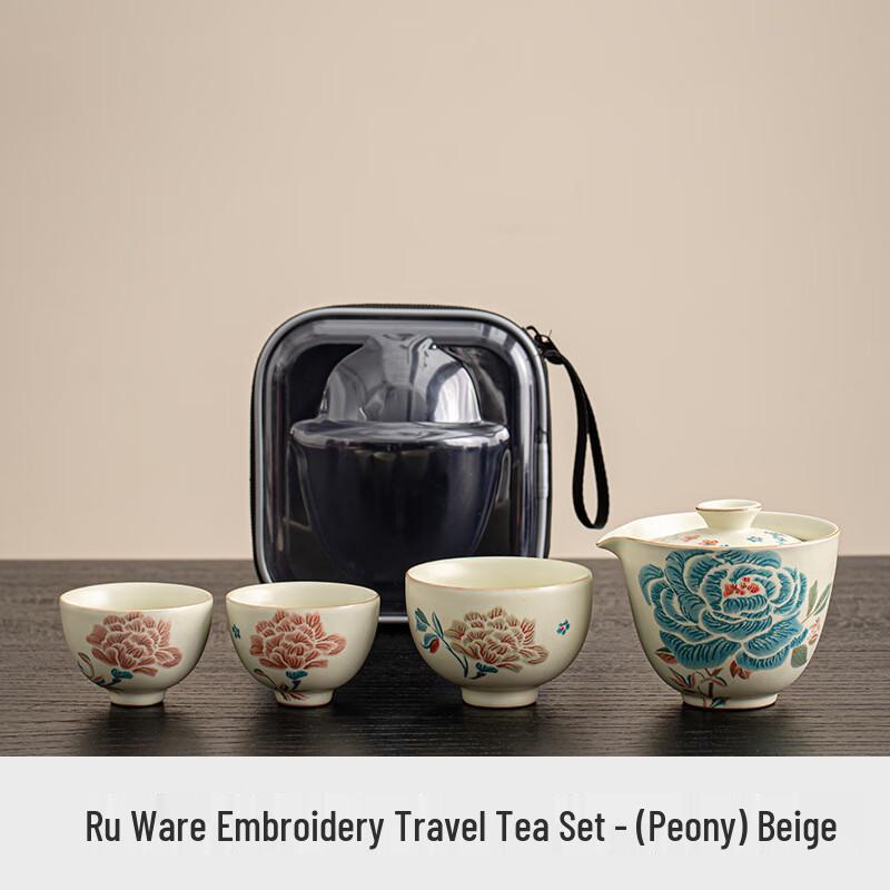 Shangqi Ceramic Travel Tea Set