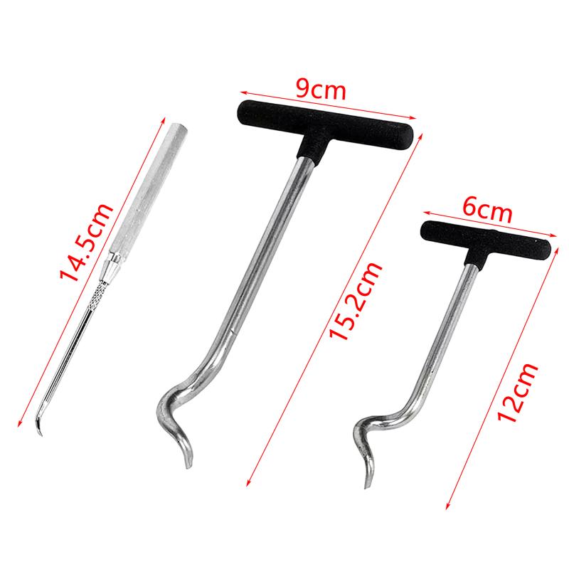 

Oil Seal Removal Tool Heavy Duty Disassembly Puller Seal Remover 3Pc/Set Automotive O Rings Removal Hooks Picks Hand Tools