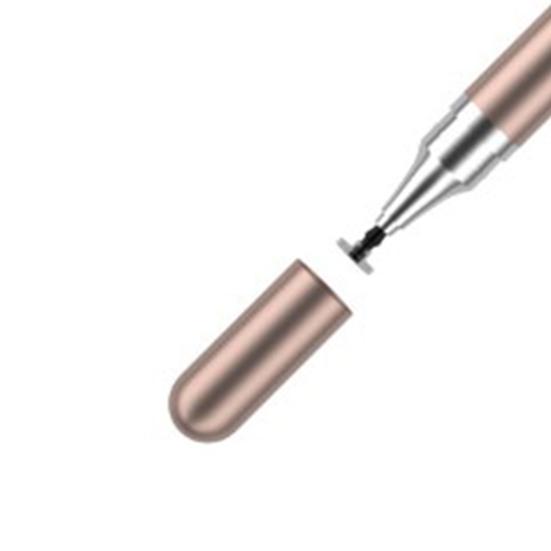 Stylus Pen 2 in 1 Double Headed High Sensitivity Replaceable Nib Precise Drawing Universal Tablet Smart Phone Touch Stylus Office Working