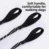 360 Swivel Double Head Pet Rope Reflective Two Dog Lead Rope Dual Dog Leash  Walking Accessories