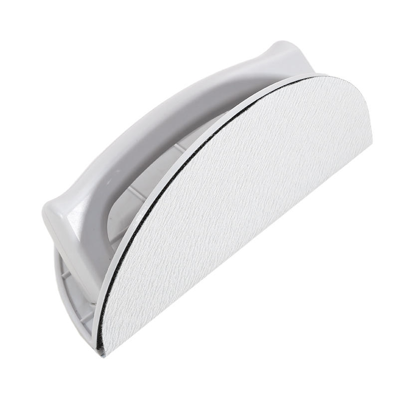Multifunctional Handheld Semi-Circular Angle Sanding Sandpaper Tool 180/240/320 Grit Corner Sander for Wall and Corners Cleaning Polishing