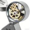 10-30X gold/silver boxed portable blinds folding three piece jewelry/labels/reading eye tools reading magnifying glass