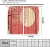 Spring Flowers Curtains Cherry Blossom Tree Branches Moon Japanese Style Window Drapes Living Room Bedroom Curtain Blackout Polyester Ideal For
