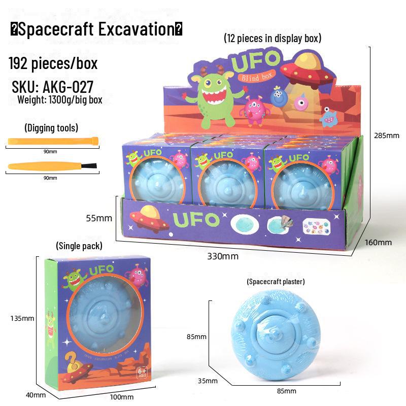 Colorful Gemstone Excavation Toys: Educational Blind Boxes for Kids