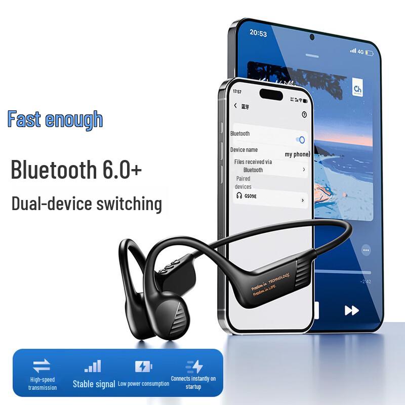 Aigo GS09e Bone Conduction Bluetooth Sports Headphones