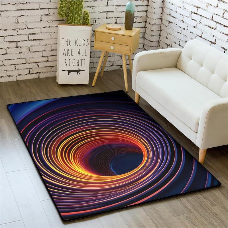 Visual Creative 3D Pattern Large Area Carpet for Home Living Room Bedroom Sofa Doormat Decor Rug Non-slip Floor Mat Very Fashion