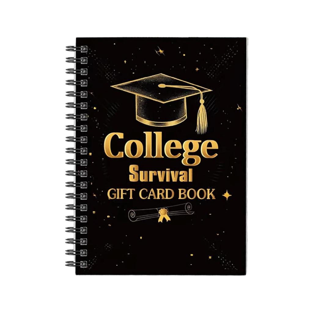College  Gift Card Book, Graduation Gift Card Book, 2026 College  Booklet Organizer Leaving Home High  School Birthday Care Package Ca