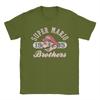 Super Marios Bros 1985 Face Logo T Shirt Unisex Pure Cotton Creative TShirt O Neck  Tee Shirt Short Sleeve Tops New Arrival
