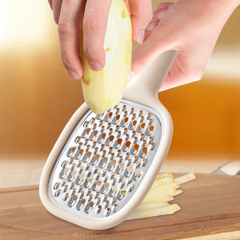 Sichere Käse- und Karottenreibe, manuelle Reiben und Hobel, tragbar, effizient für Käse, Schokolade, Kartoffeln, für die Küche
