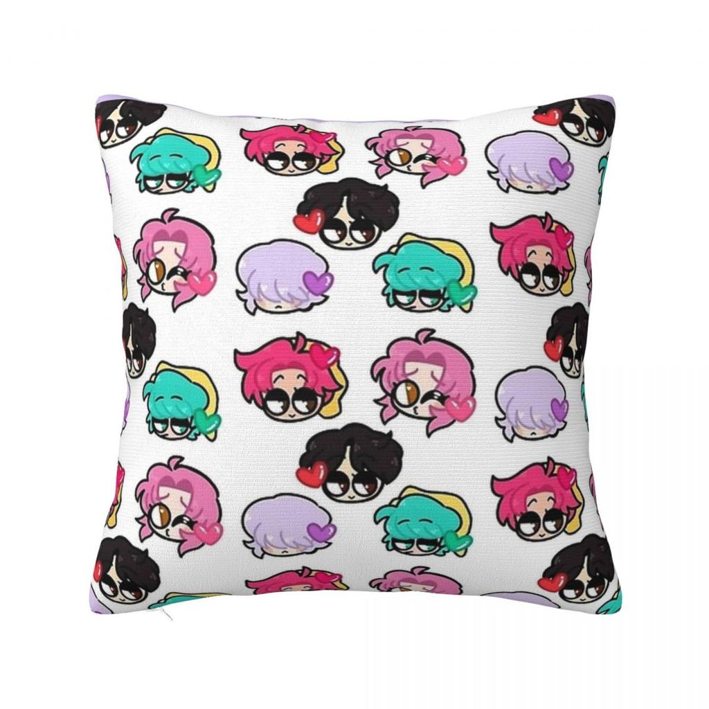 Huntrix Girl Pillow Case Kpop Demon Hunters Cushion Covers Awesome Decorative Pillowcase For Car 40X40Cm